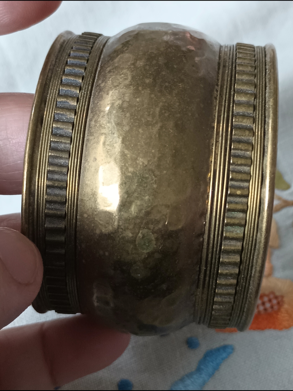Vintage brass bracelet
